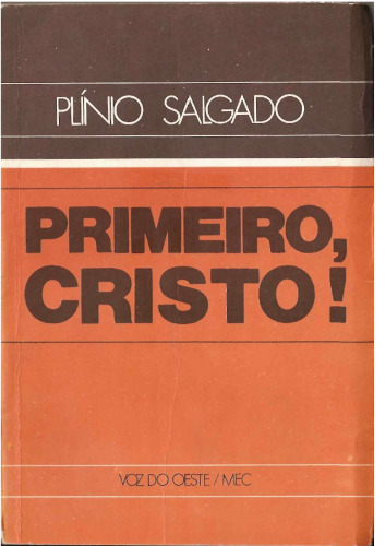 Primeiro, Cristo!