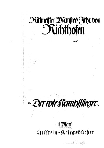 Der rote Kampfflieger