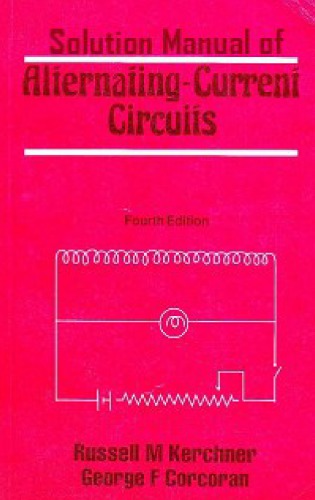 Alternating Current Circuit Solution Manual