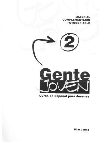 Gente Joven 2 (Nivel A2). Material Complementario