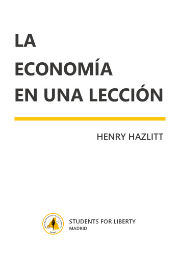 La economía en una lección