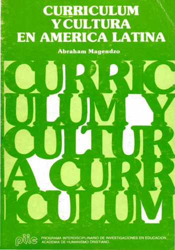 Currículum y cultura en américa latina