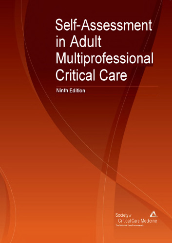 Self-Assessment Adult Multiprofessional Critical Care
