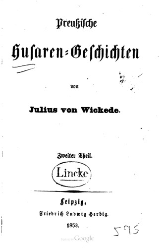 Preußische Husaren-Geschichten