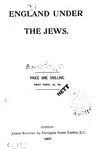 England under the Jews