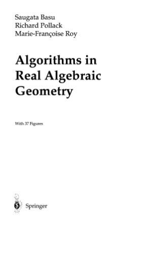 Algorithms in Real Algebraic Geometry