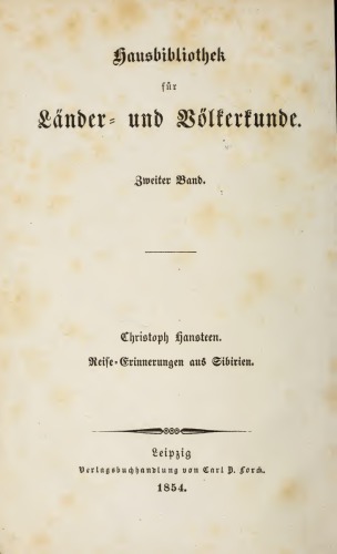 Reise-Erinnerungen aus Sibirien