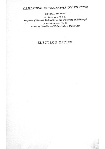 Electron Optics