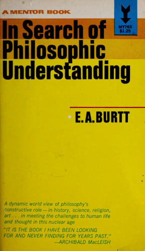 In Search of Philosophic Understanding