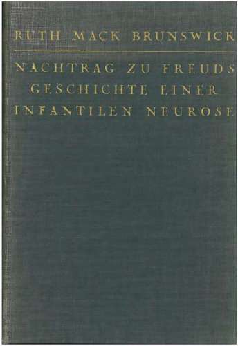 Ein Nachtrag zu Freuds 'Geschichte einer infantilen Neurose'