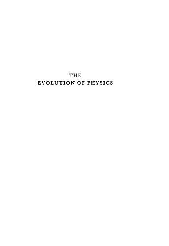 Evolution of Physics