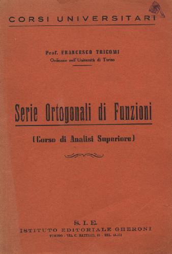 Serie Ortogonali di Funzioni