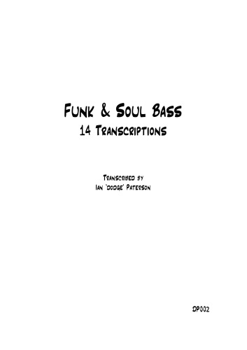 Funk & Soul Bass. 14 Transcriptions.