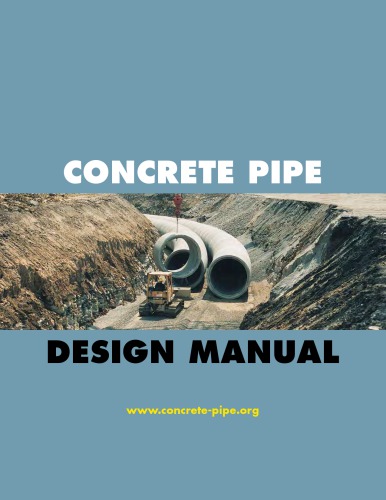 Concrete pipe design manual