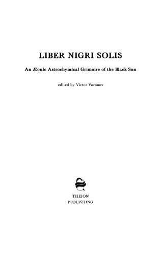 Liber Nigri Solis