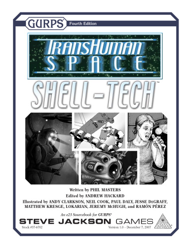 GURPS 4th edition. Transhuman Space: Shell-Tech