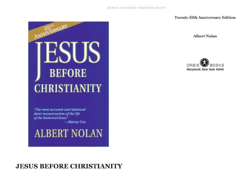 Jesus Before Christianity