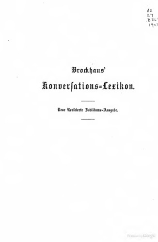 Brockhaus' Konversations-Lexikon