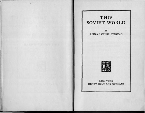 This Soviet World