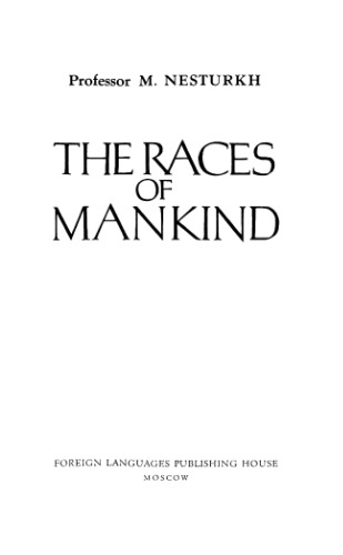 The races of mankind.