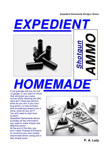 Expedient Homemade Shotgun Ammo