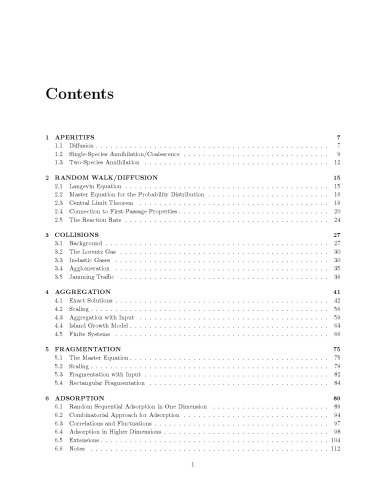 Fundamental kinetic processes