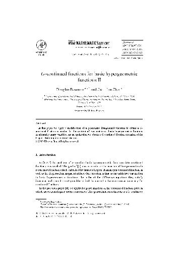 G-continued fractions for basic hypergeometric functions II