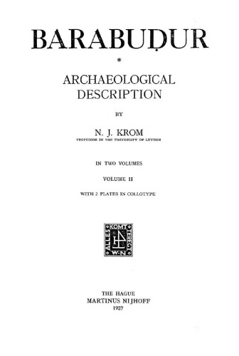 Barabudur Archaeological Description