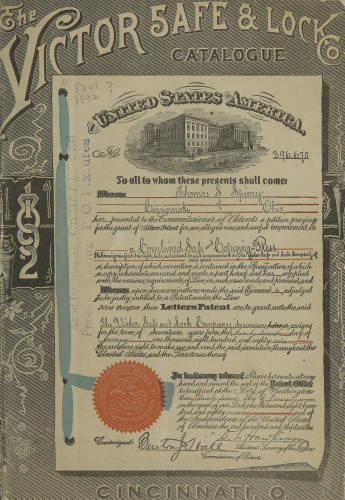The Victor Safe & Lock Co. Catalogue 1892