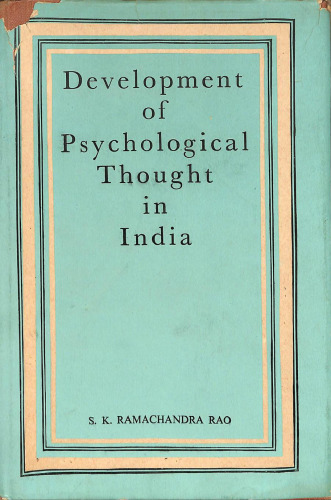 Development of psychological thought in India