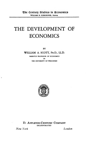 The development of economics