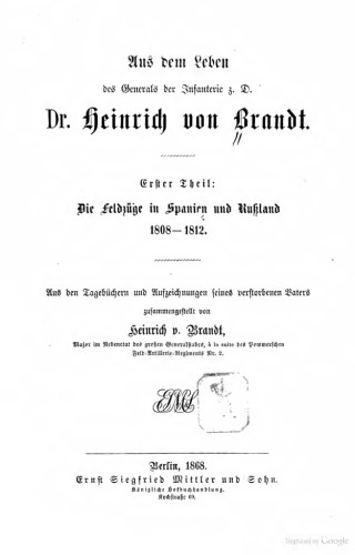 Die Feldzüge in Spanien und Rußland 1808 -1812