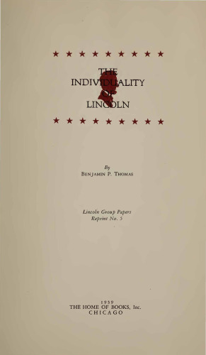 Individuality of Lincoln