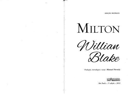 Milton (bilíngue)