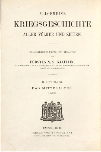 Von 476 bis zur Erfindung des Schießpulvers 1350
