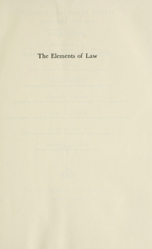 The Elements of Law