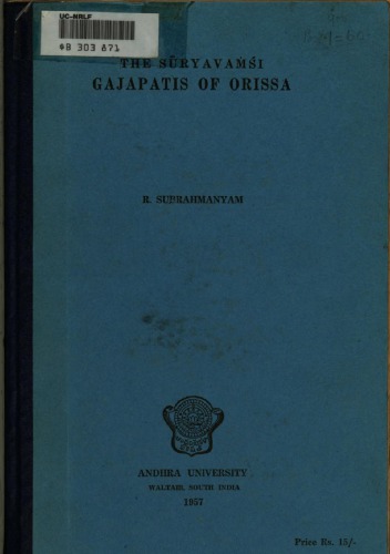 The Suryavamsi Gajapatis of Orissa