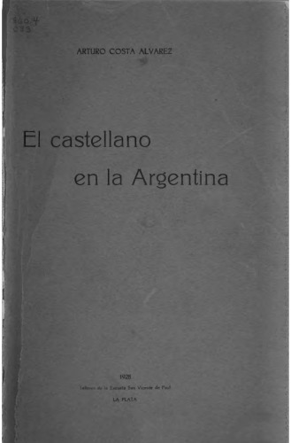 El castellano en la Argentina