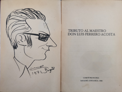 Tributo al maestro don Luis Ferrero Acosta