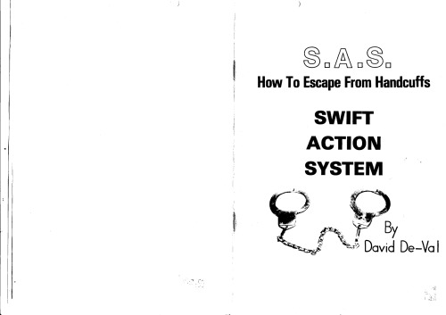 Swift Action System - How to Escape From Handcuffs