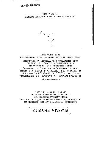 Plasma Physics