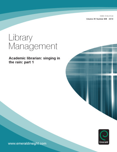 Academic Librarian. Singing in the Rain, Part 1