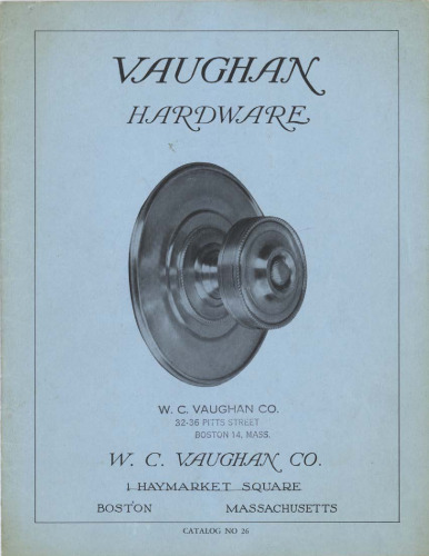 Vaughan Hardware Catalog 26