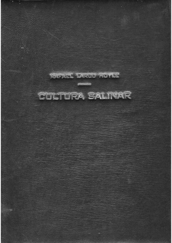 Cultura Salinar : síntesis monográfica