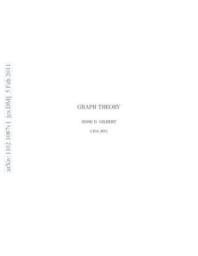 Graph Theory (draft)