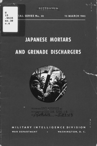 Japanese Mortars And Grenade Dischargers