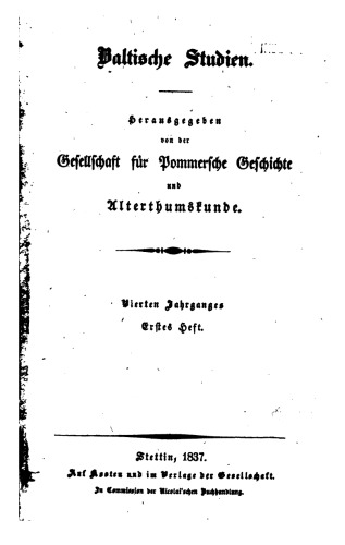 Baltische Studien