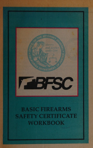 Basic Firearms Safety Certificate Workbook