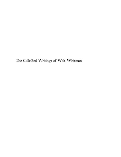 Prose works 1892, Vol. 1