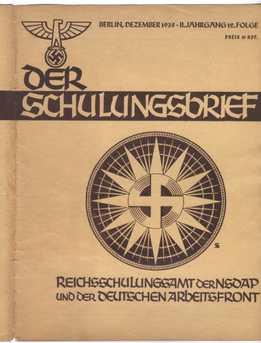 nsdap schulungsbrief 1935-12